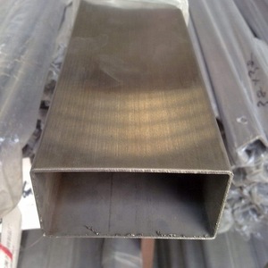 201 Welded Stainless Steel Rectangular Pipe with Bright Finish